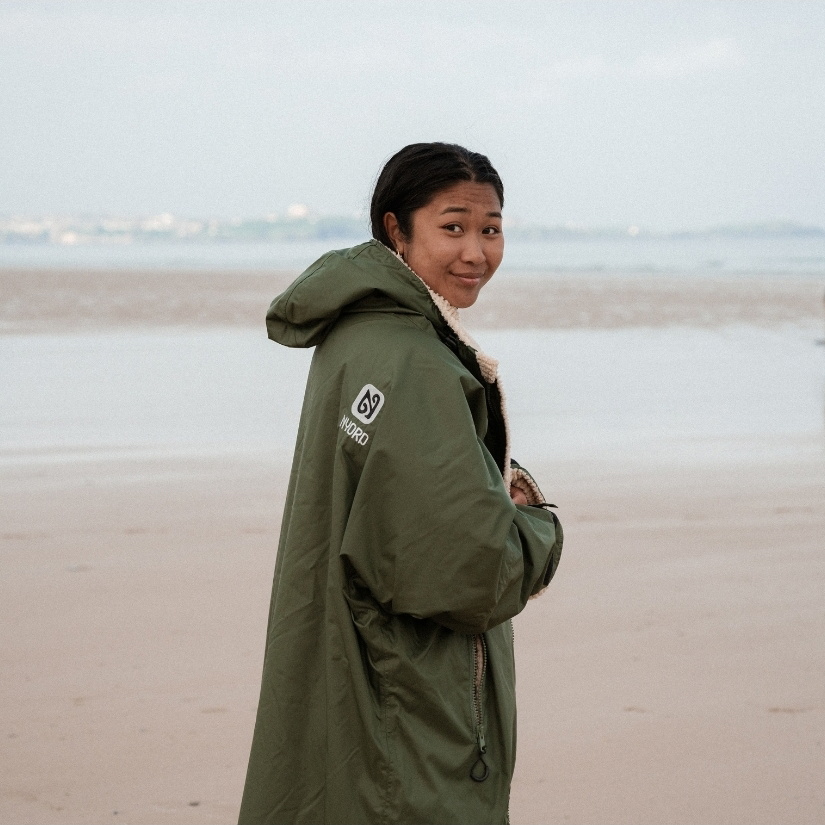 2026 Nyord Primaloft Outdoor Changing Robe ACC0005 - Khaki / Ecru